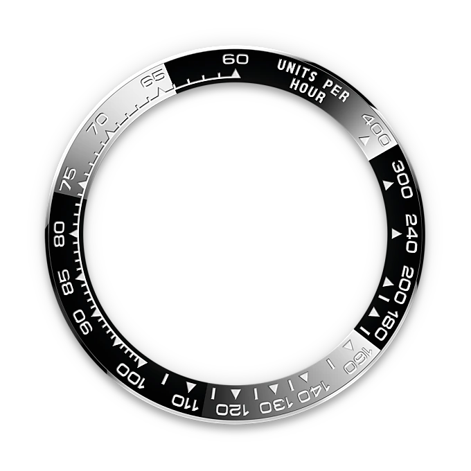 rolex M126500LN-0002   - La scala tachimetrica