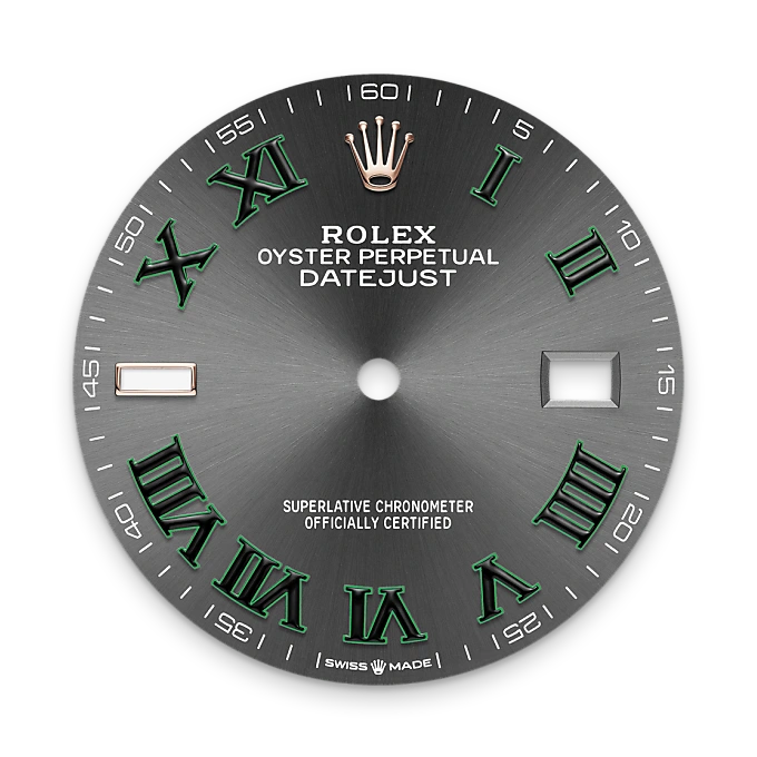 rolex M126201-0030   - Il quadrante ardesia