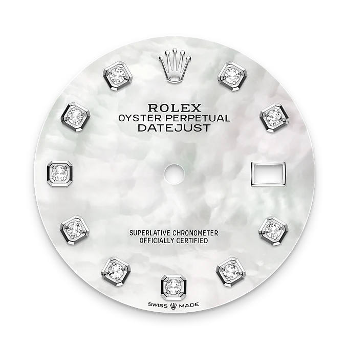 rolex M126284RBR-0011 - Il quadrante in madreperla