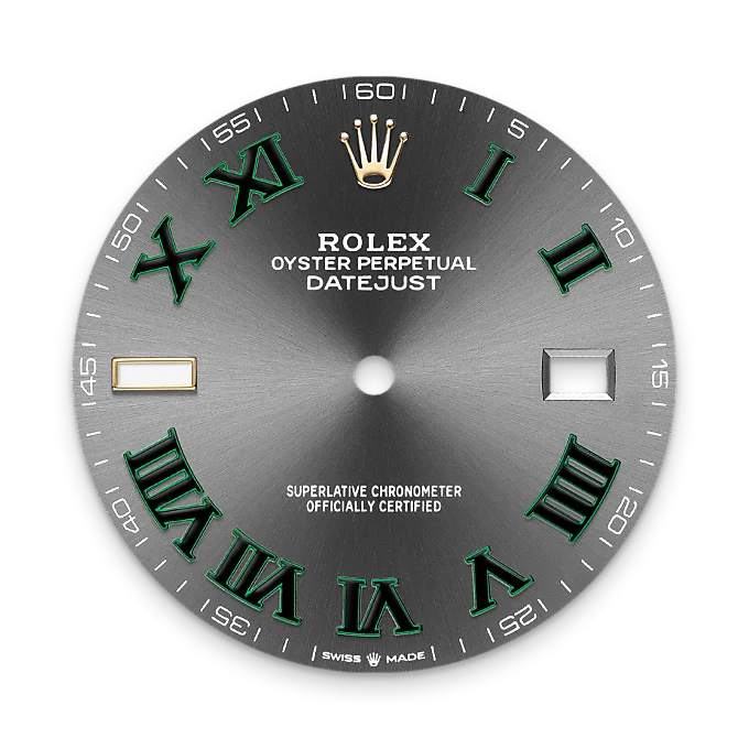 rolex M126333-0019 - Il quadrante ardesia