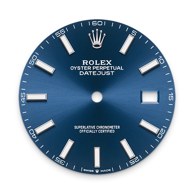 rolex M126334-0002 - Il quadrante blu vivo