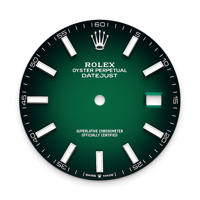 rolex M126334-0033   - Il quadrante verde ombré