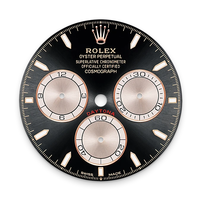 rolex M126505-0001 - Quadrante nero vivo e Sundust