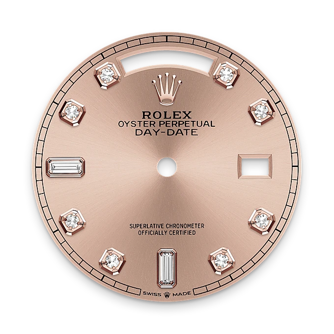 rolex M128235-0009 - Il quadrante color rosé