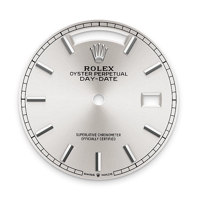 rolex M128239-0005 - Il quadrante argentato