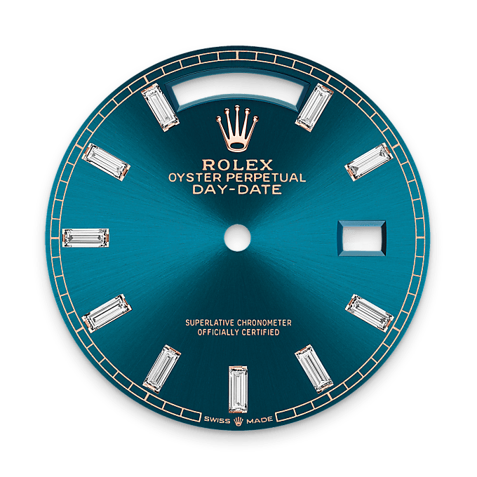 rolex M128395TBR-0032 - Quadrante blu‑verde