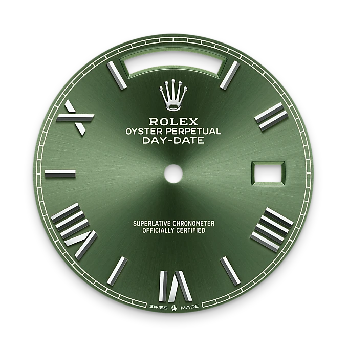 rolex M228239-0033 - Il quadrante verde oliva