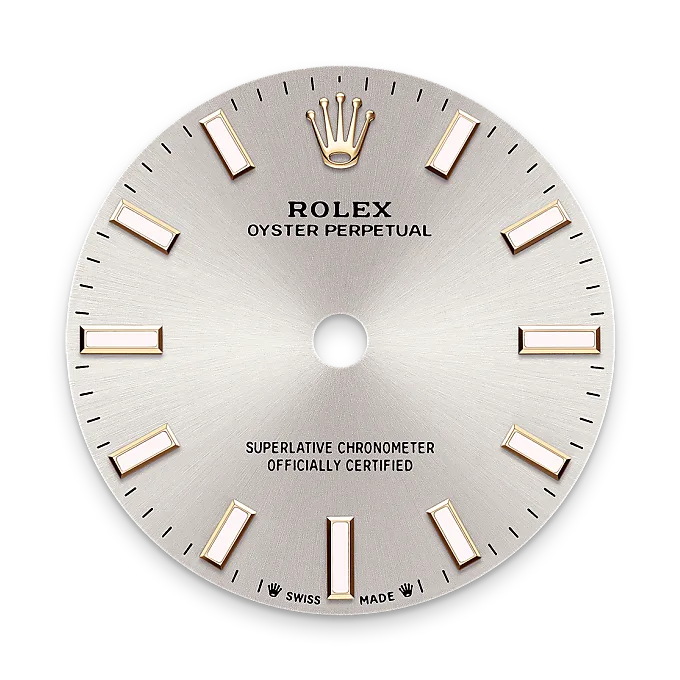 rolex M276200-0001 - Il quadrante argentato