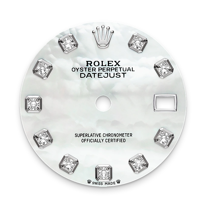 rolex M279139RBR-0008   - Il quadrante in madreperla
