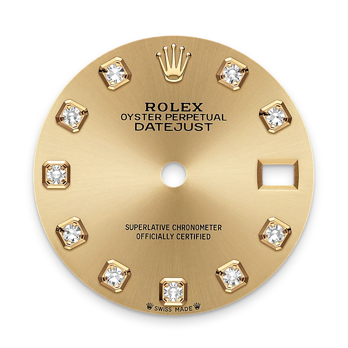 rolex M279173-0012 - Il quadrante color champagne