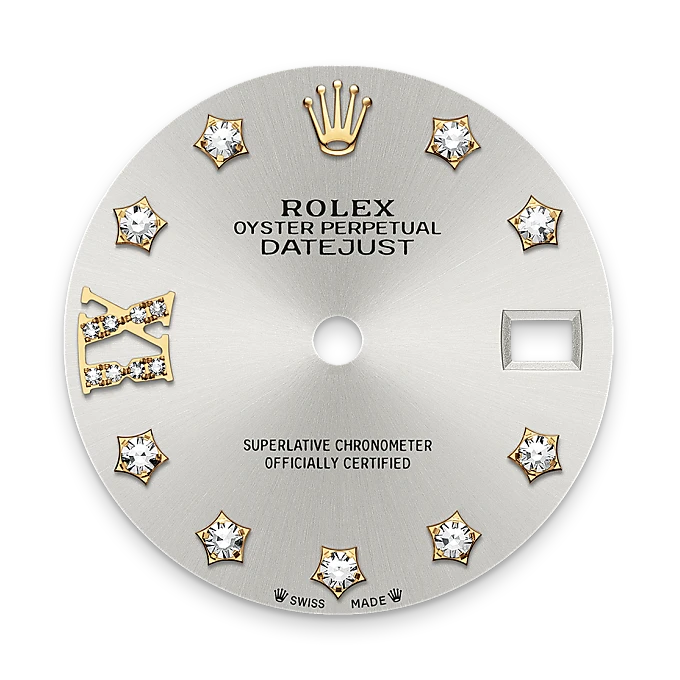 rolex M279383RBR-0003 - Il quadrante argentato