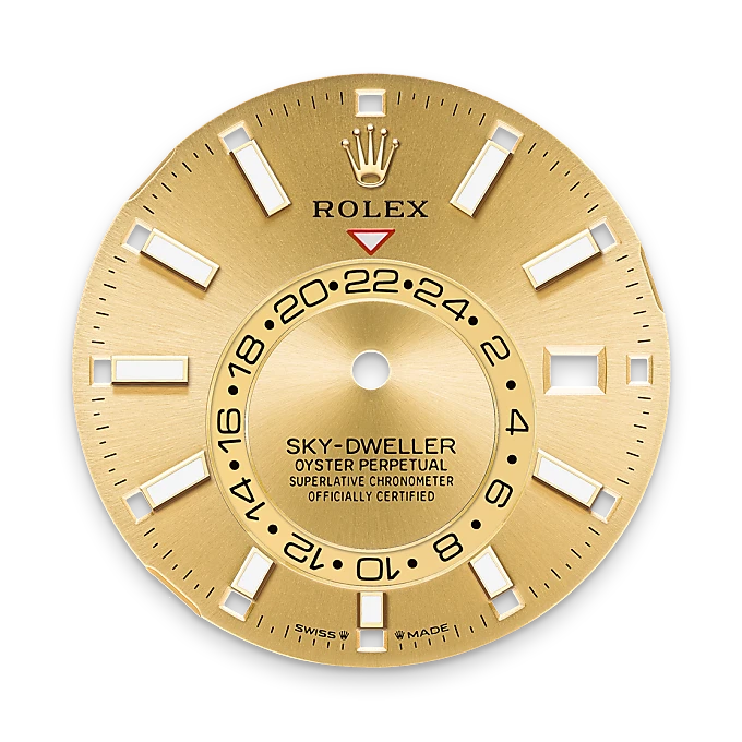 rolex M336933-0001 - Il quadrante color champagne