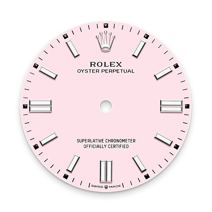 rolex M126000-0008   - Il quadrante rosa candy