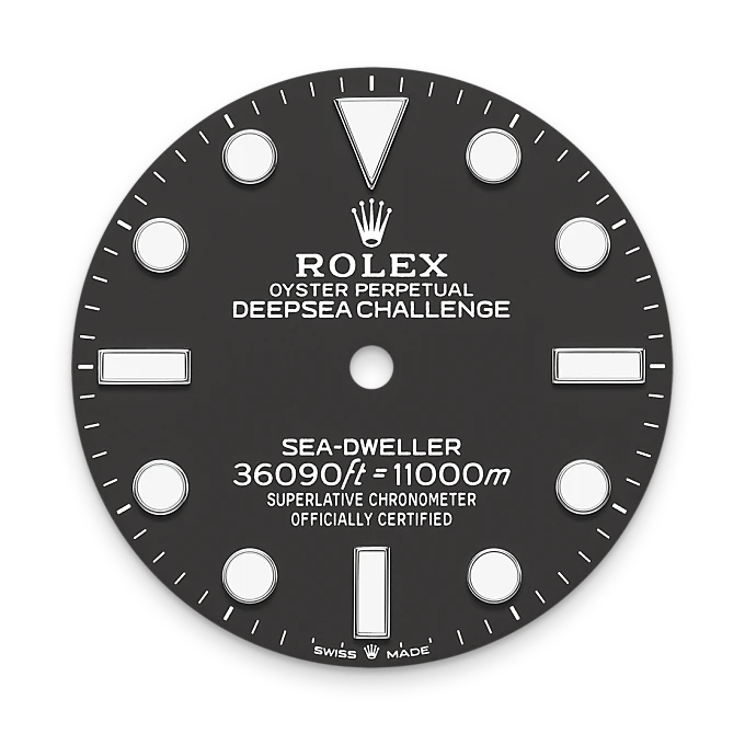 rolex M126067-0001   - Il quadrante nero intenso