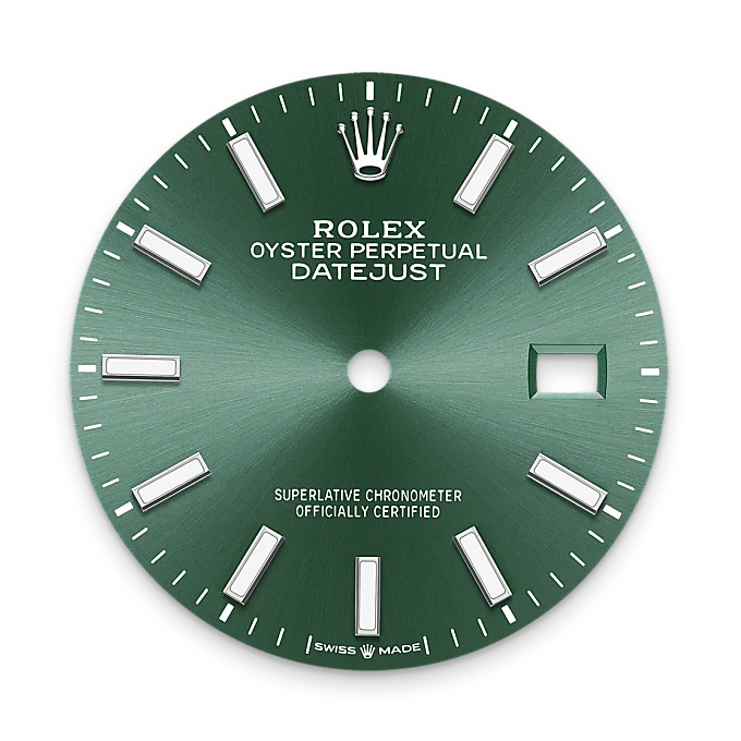 rolex M126234-0051   - Quadrante verde menta