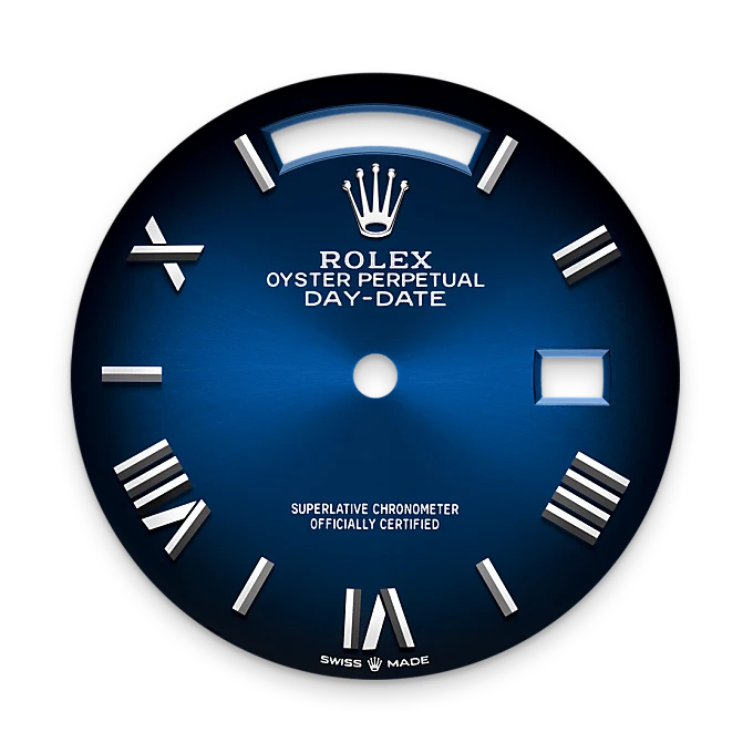 rolex M128239-0063   - Il quadrante blu ombré