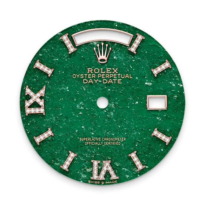 rolex M128345RBR-0068   - Quadrante in avventurina verde