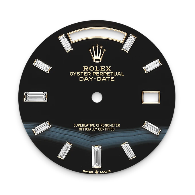 rolex M228238-0059   - Il quadrante in onice