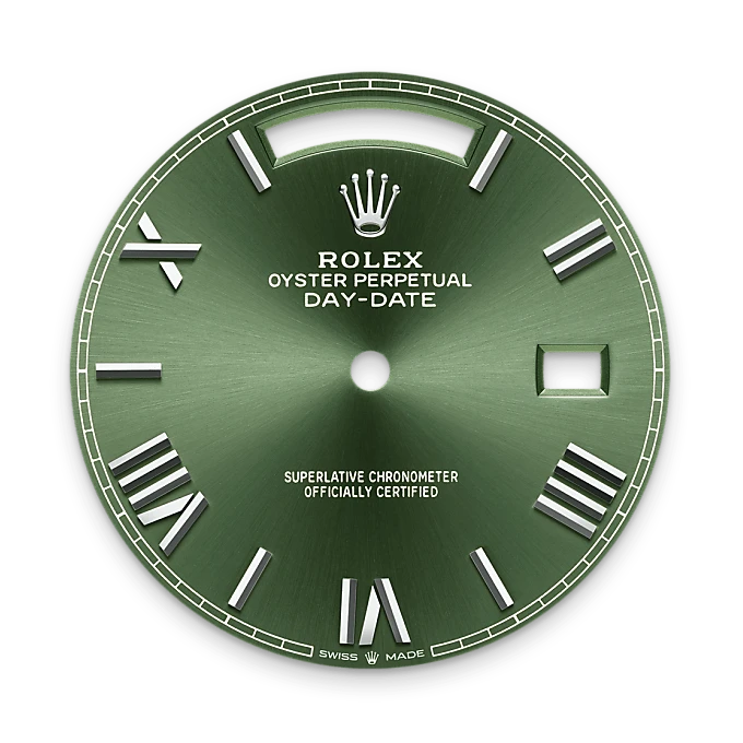 rolex M228239-0033   - Il quadrante verde oliva