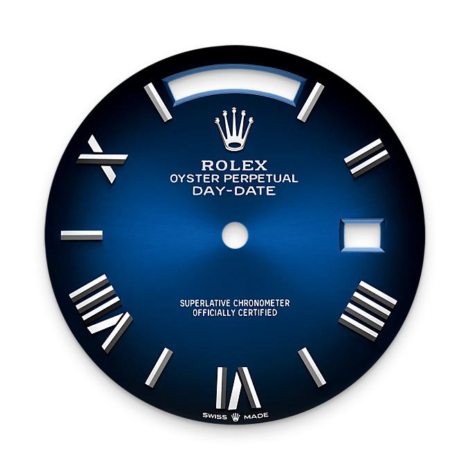 rolex M228239-0076   - Il quadrante blu ombré