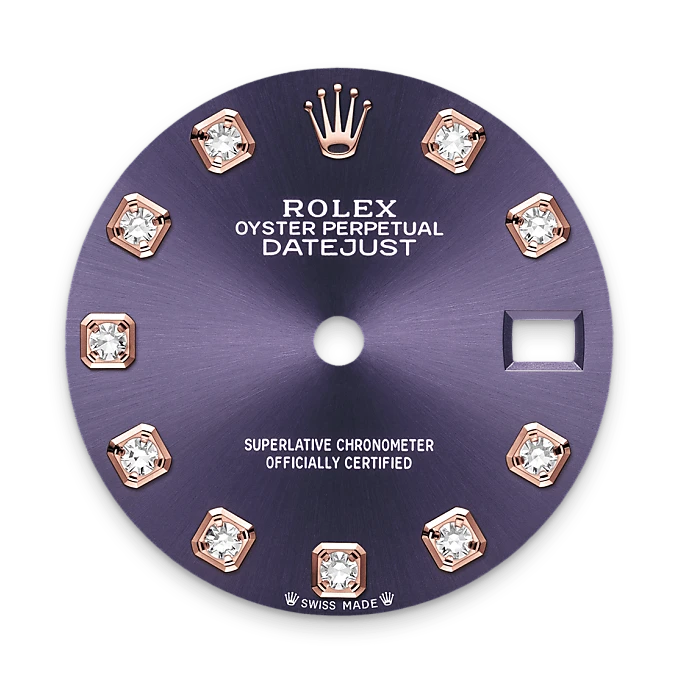 rolex M279175-0020   - Il quadrante aubergine