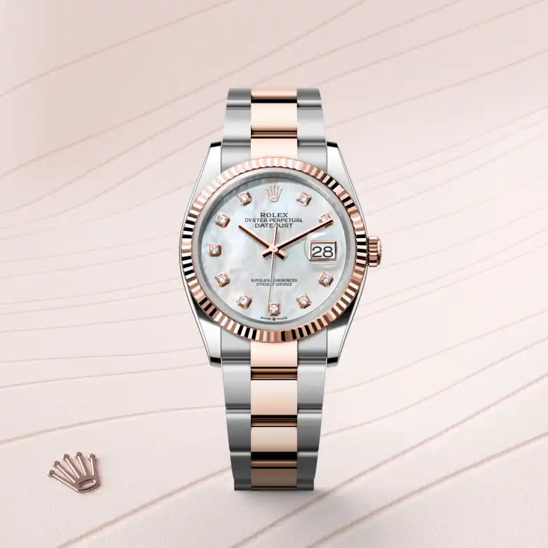 rolex M126231-0022   - Il quadrante in madreperla