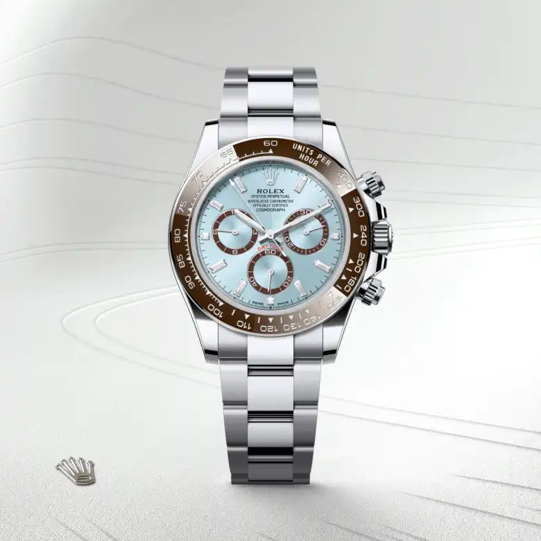 rolex M126506-0002   - Il quadrante blu ghiaccio