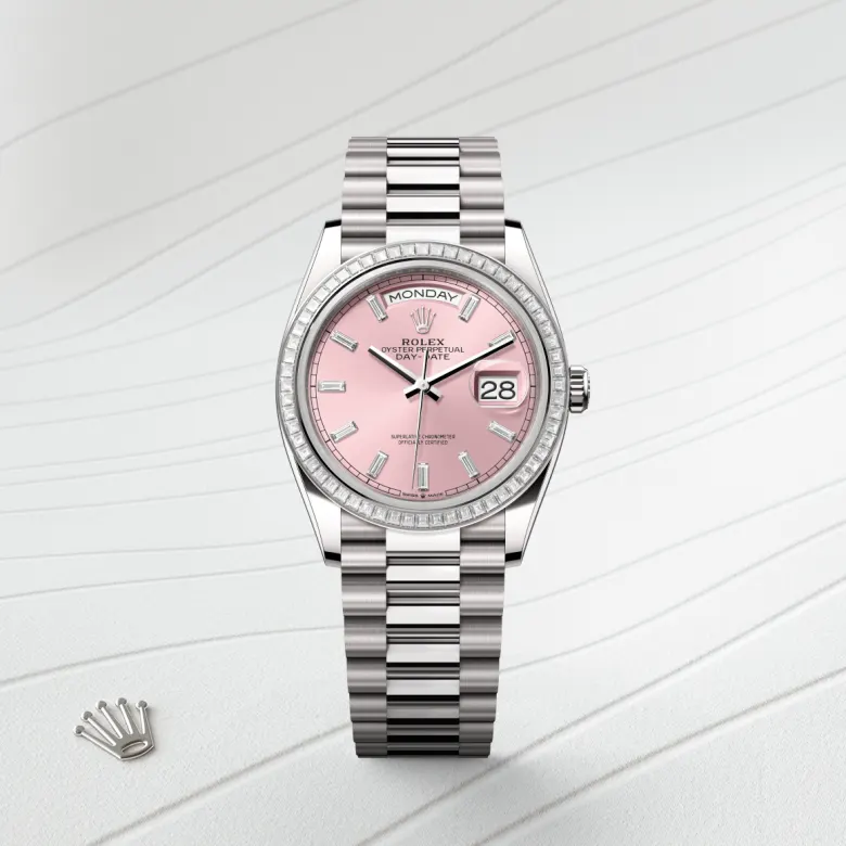 rolex M128399TBR-0029 - Il quadrante rosa
