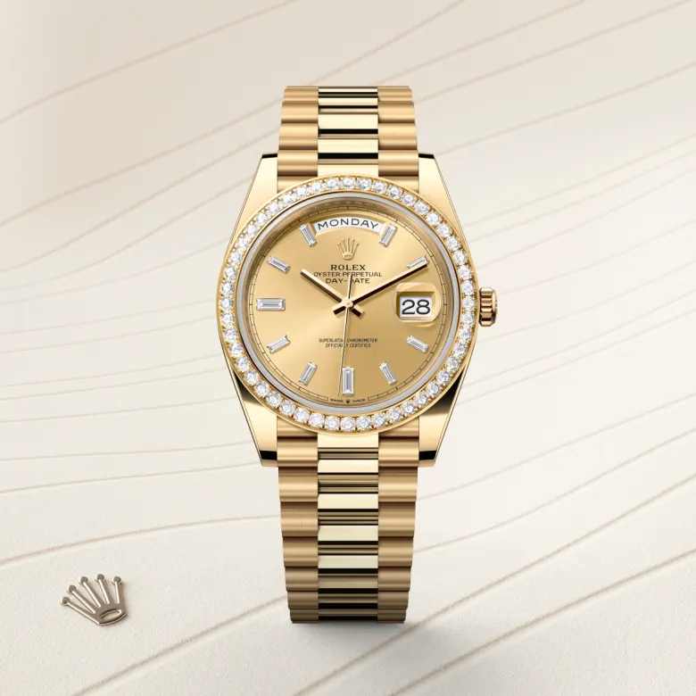 rolex M228348RBR-0002 - Il quadrante color champagne