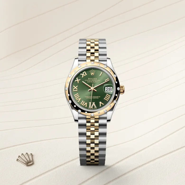 rolex M278343RBR-0016 - Il quadrante verde oliva