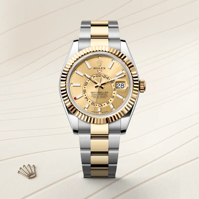 rolex M336933-0001 - Il quadrante color champagne