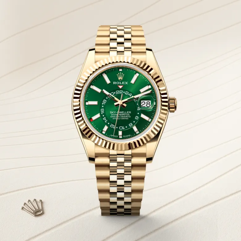 rolex M336938-0008 - Quadrante verde vivo