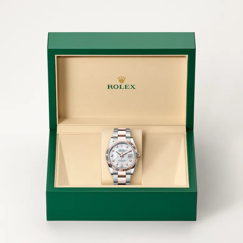 rolex M126231-0022   - Il quadrante in madreperla