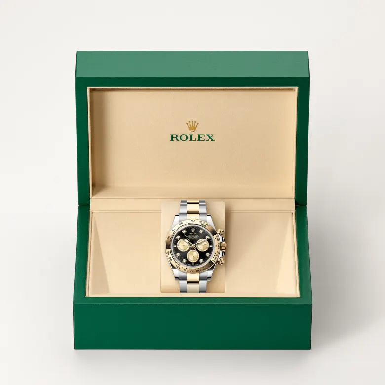 rolex M126503-0002   - Quadrante nero vivo e dorato
