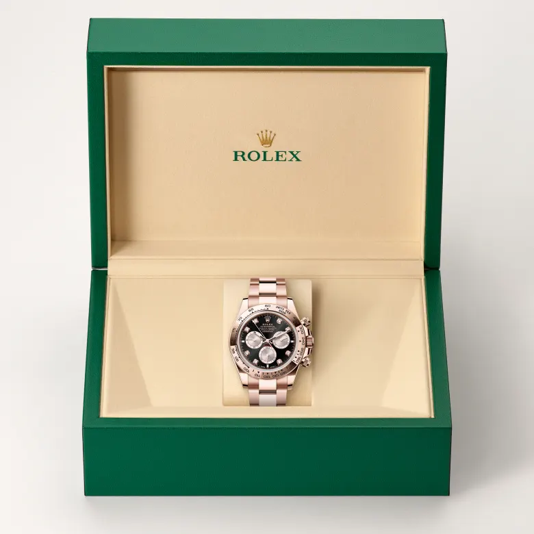 rolex M126505-0002   - Quadrante nero vivo e Sundust