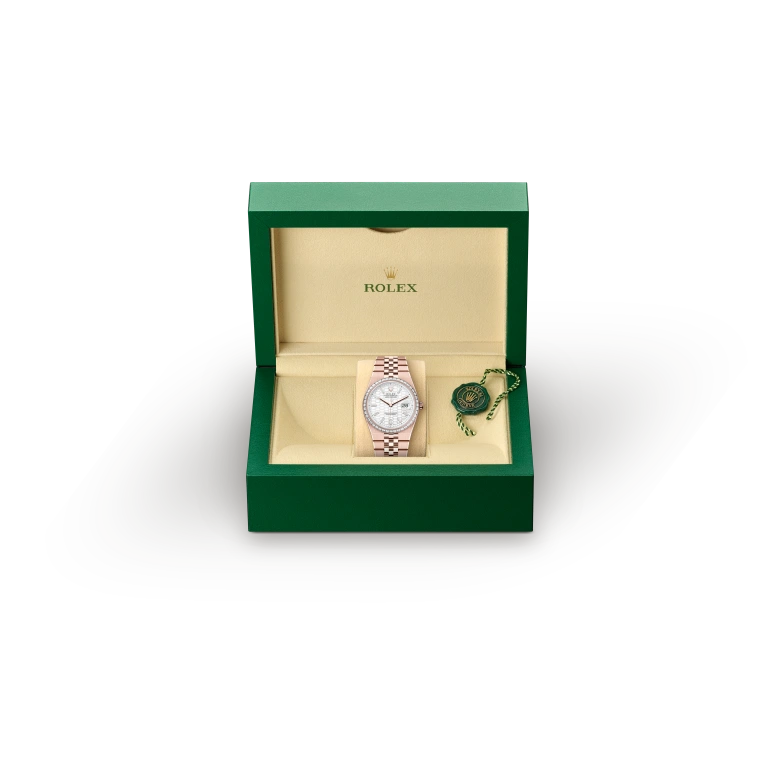 rolex M127285TBR-0002 - Il quadrante bianco intenso