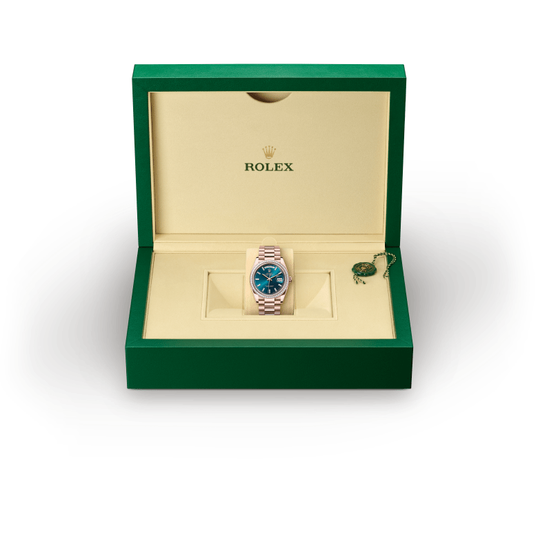 rolex M128395TBR-0032 - Quadrante blu‑verde