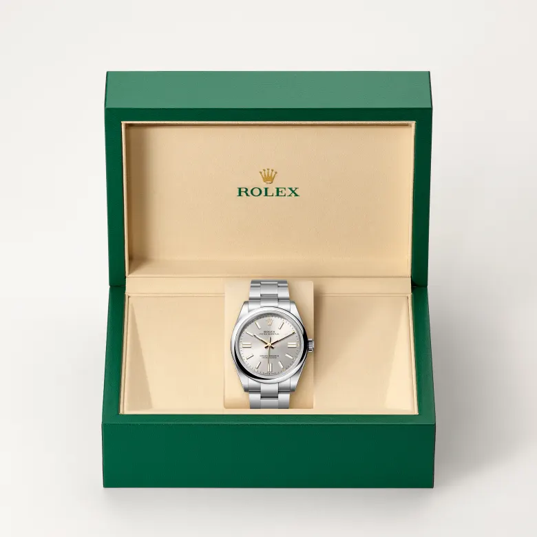 rolex M134300-0001   - Il quadrante argentato