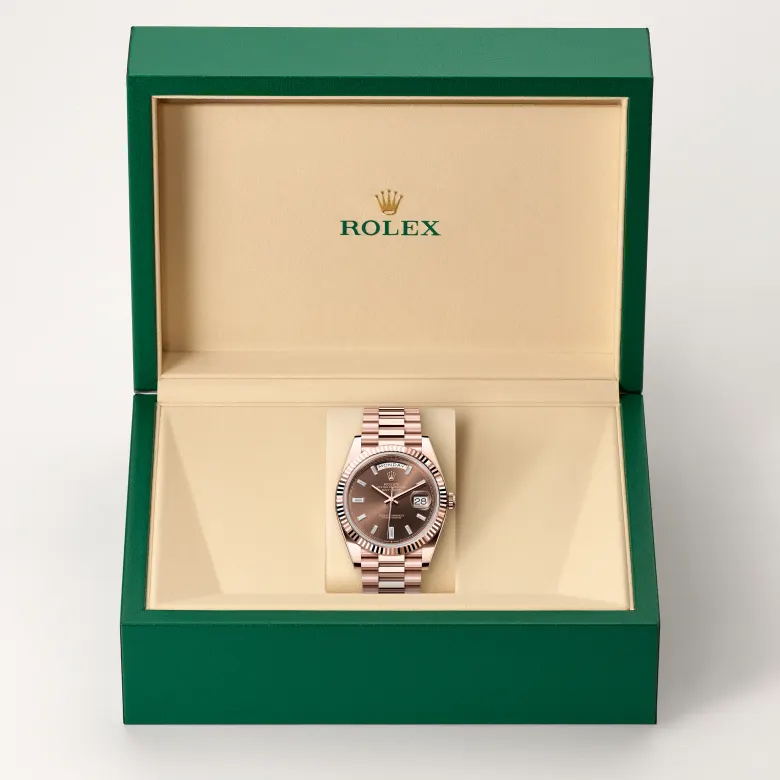 rolex M228235-0003   - Il quadrante cioccolato