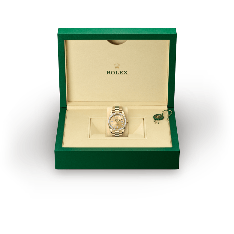 rolex M228348RBR-0002 - Il quadrante color champagne
