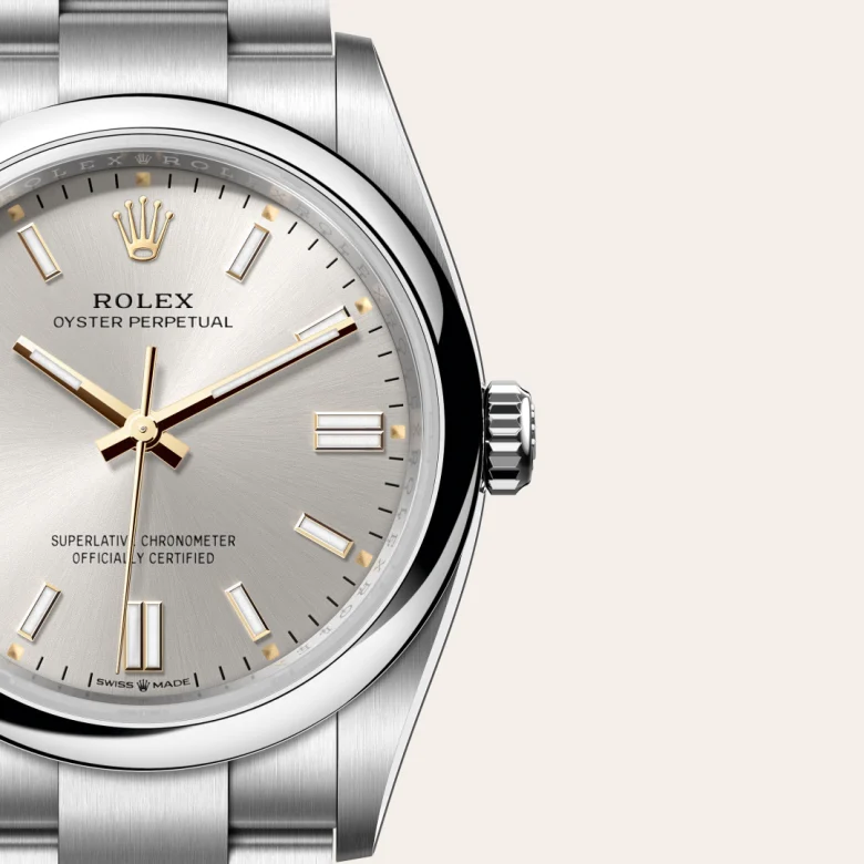 rolex M126000-0001   - Il quadrante argentato