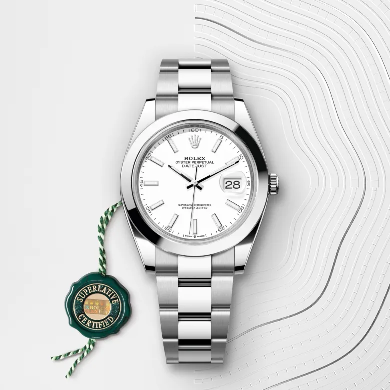 rolex M126300-0005 - Quadrante bianco
