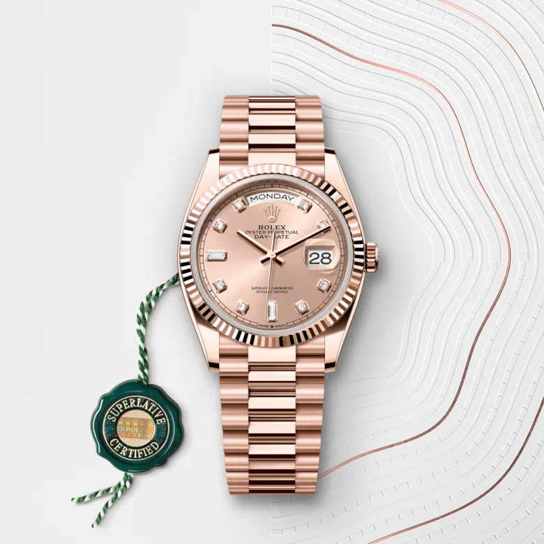 rolex M128235-0009 - Il quadrante color rosé