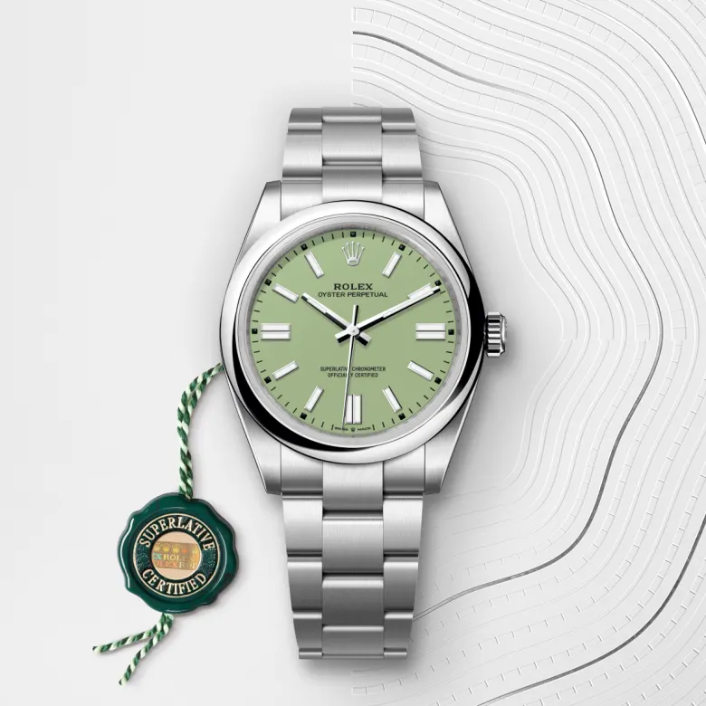 rolex M134300-0006 - Quadrante pistachio