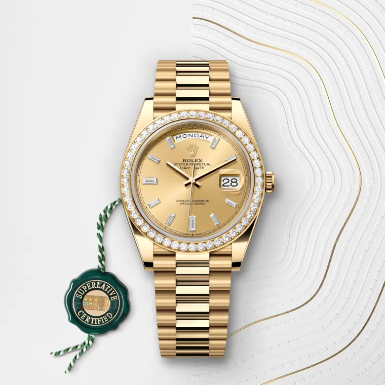 rolex M228348RBR-0002 - Il quadrante color champagne