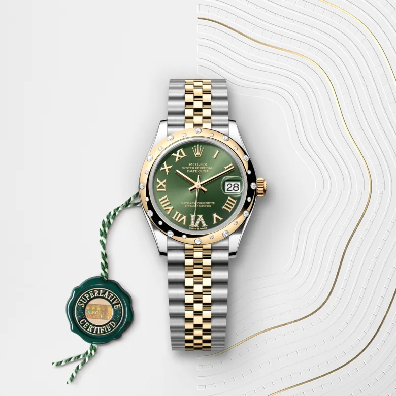 rolex M278343RBR-0016 - Il quadrante verde oliva