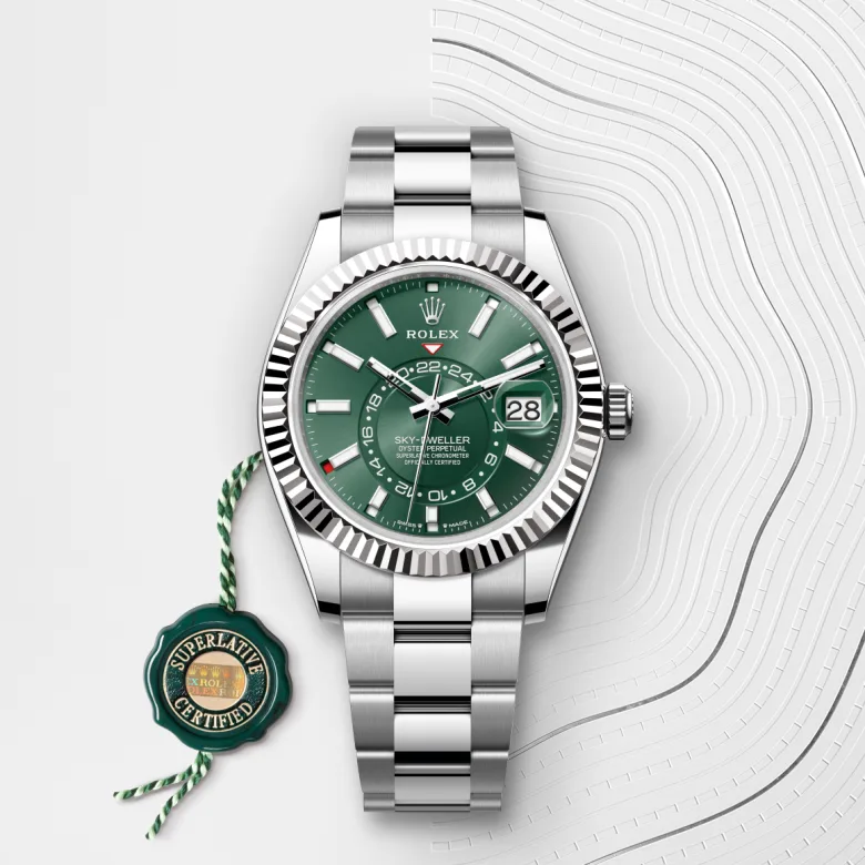 rolex M336934-0001 - Quadrante verde menta
