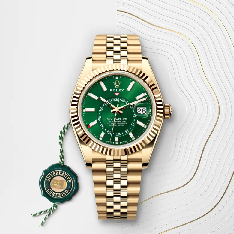 rolex M336938-0008 - Quadrante verde vivo