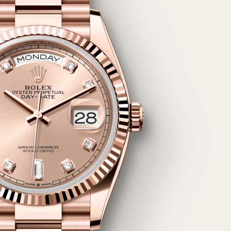 rolex M128235-0009 - Il quadrante color rosé