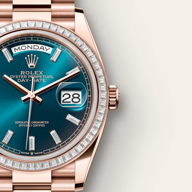 rolex M128395TBR-0032 - Quadrante blu‑verde
